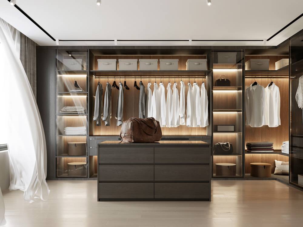 Aménagement dressing à Saran